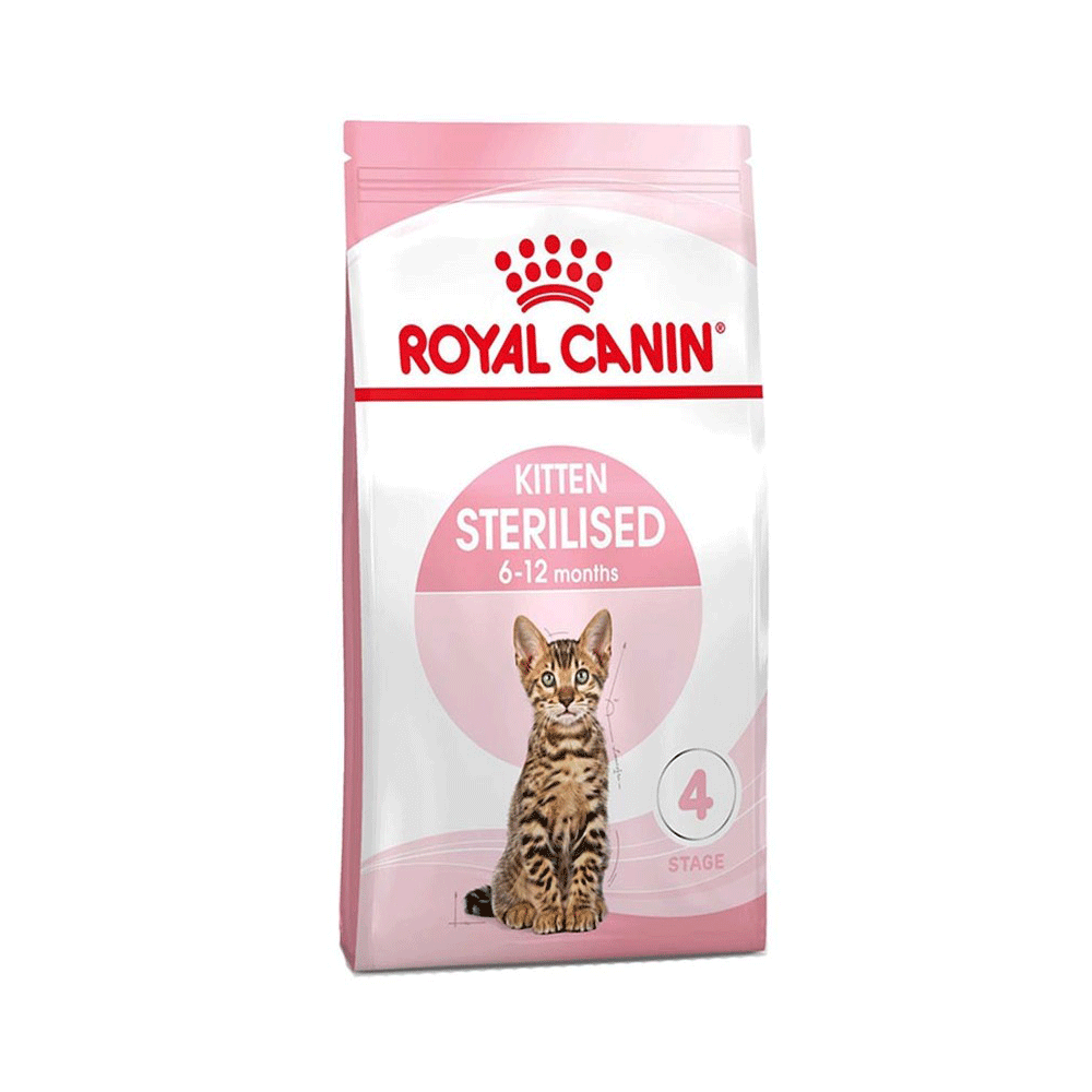 غذای خشک گربه زیر یکسال عقیم رویال کنین royal canin kitten sterilised