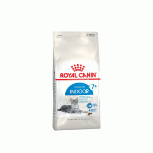 غذای خشک گربه بالغ ایندور بالای هفت سال رویال کنین royal canin indoor