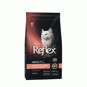 غذای خشک گربه رفلکس پلاس ماهی آنتی هیربال reflex plus hairball salmon