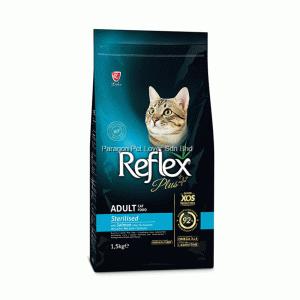 غذای خشک گربه رفلکس پلاس ماهی عقیم  reflex plus sterlised salmon