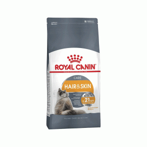 غذای خشک گربه رویال کنین تقویت پوست و مو royal canin hair & skin