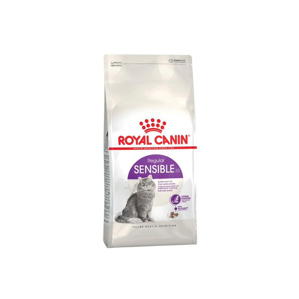 غذای خشک گربه رویال کنین سنسیبل royal canin sensible