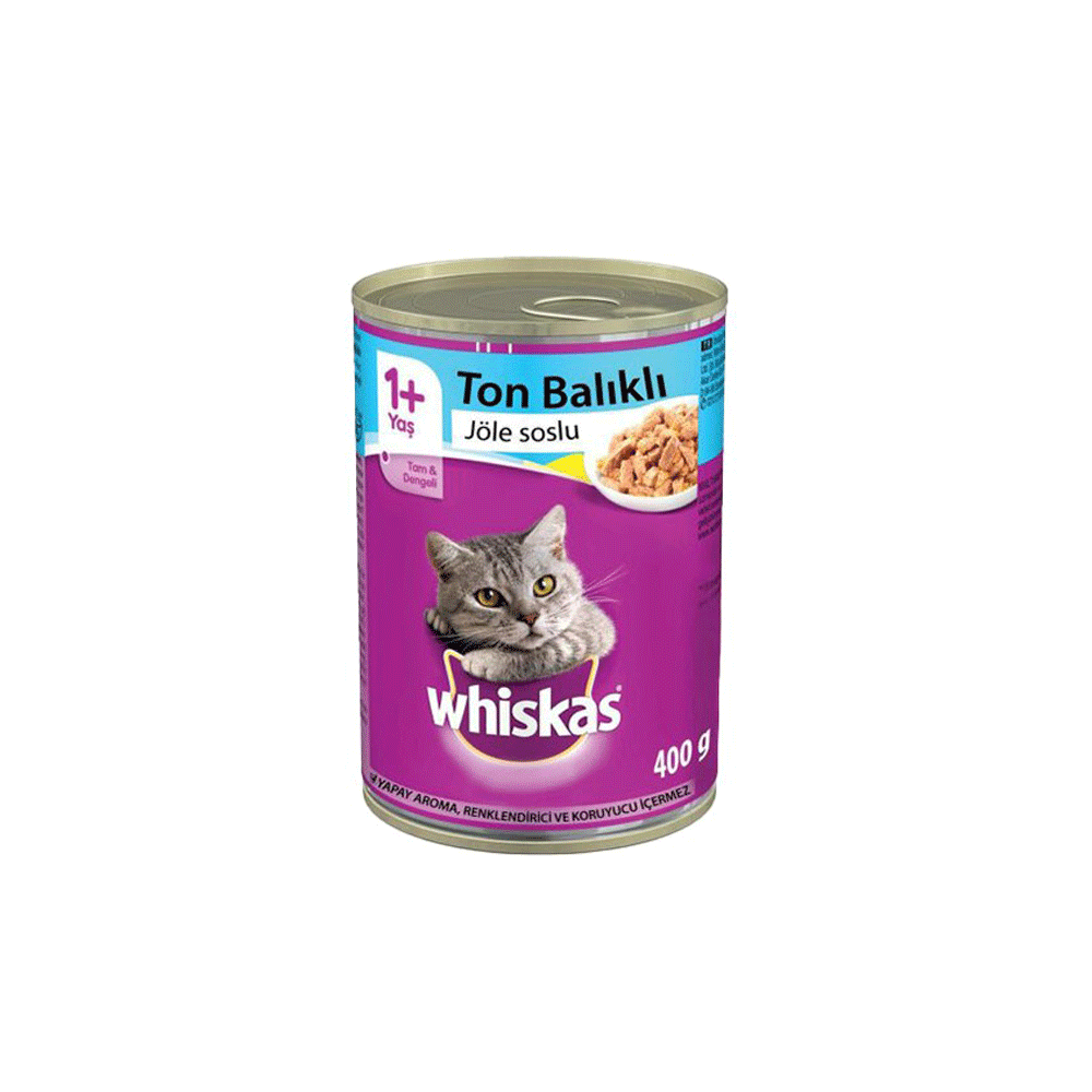 کنسرو گربه ویسکاس ماهی WHISKAS