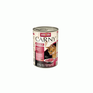 کنسرو گربه کارنی مرغ و دل CARNY 400G