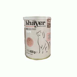 کنسرو سگ شایر پته سیرابی shayer 400g