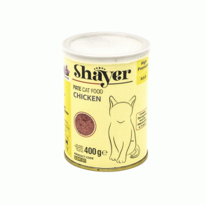 کنسرو گربه شایر پته مرغ shayer 400g