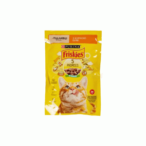 پوچ گربه فریسکیز بوقلمون friskies