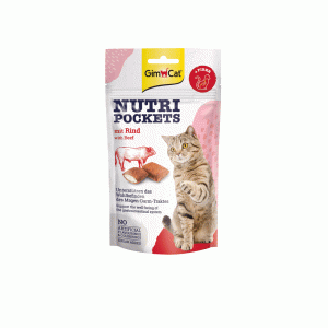 تشویقی کرانچی جیم کت گوشت gim cat nutri 60g