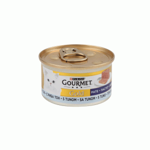 کنسرو گربه گورمت گلد پته ماهی GOURMET GOLD