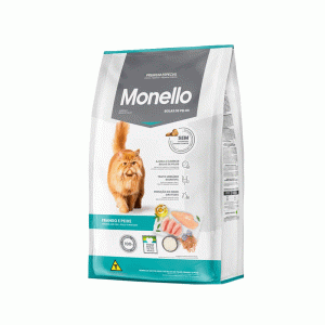 غذای خشک گربه مونلو هیربال monello hairball