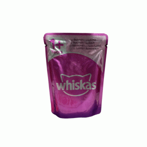 پوچ گربه ویسکاس ماهی آزاد whiskas