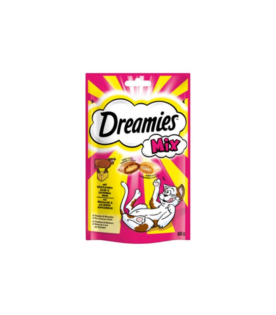 تشویقی کرانچی دریمیز گوشت و پنیر dreamies