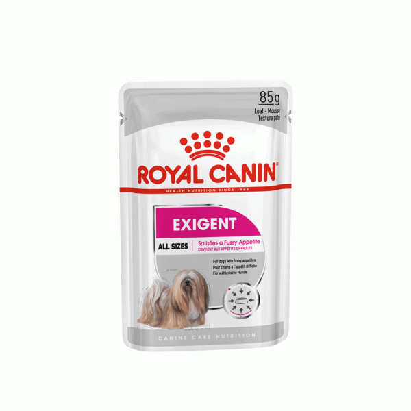 پوچ سگ رویال کنین اگزیجنت مخصوص بد غذا royal canin