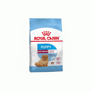 غذای خشک سگ مینی ایندور پاپی زیر یک سال رویال کنین royal canin mini indoor puppy