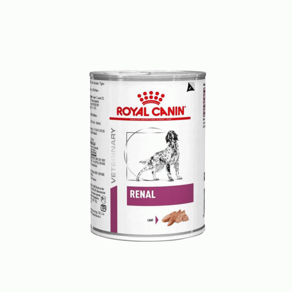 کنسرو سگ رویال کنین رنال درمان کلیه royal canin