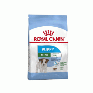 غذای خشک سگ مینی پاپی زیر یک سال رویال کنین royal canin mini puppy