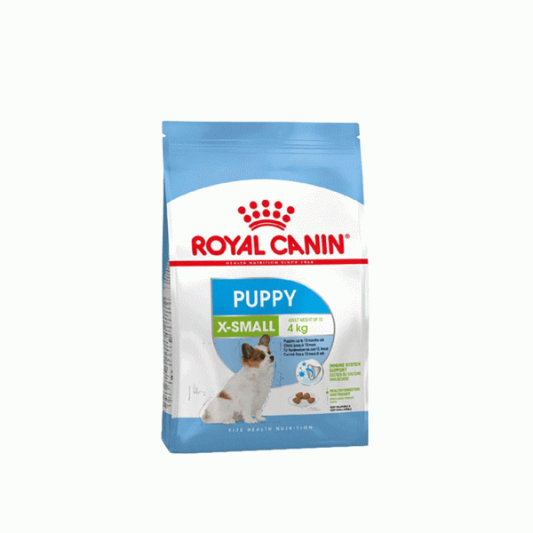 غذای خشک سگ ایکس اسمال زیر یکسال رویال کنین royal canin x small puppy