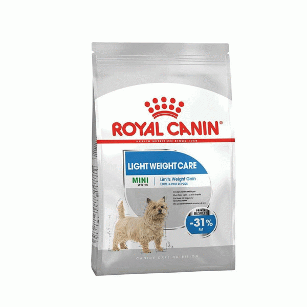 غذای خشک سگ کنترل وزن رویال کنین royal canin light weight care