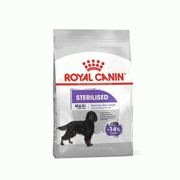 غذای خشک سگ عقیم شده نژاد بزرگ رویال کنین royal canin maxi sterilised