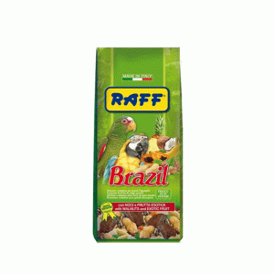 آجیل و میوه مخصوص طوطی سانان بزرگ و متوسط راف ایتالیا  raff brazil